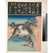 Katsushika Hokusai: View of Saruhashi (Monkey Bridge) - Metropolitan Museum of Art