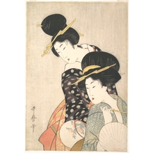 Kitagawa Utamaro: Two Women - Metropolitan Museum of Art