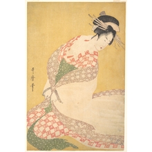 Kitagawa Utamaro: The Outer Robe - Metropolitan Museum of Art