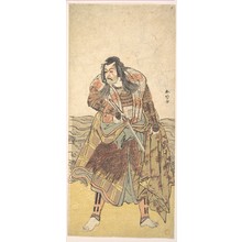 勝川春好: The Fifth Ichikawa Danjuro as a Samurai - メトロポリタン美術館