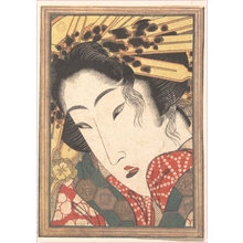 渓斉英泉: Rejected Geisha from Passions Cooled by Springtime Snow - メトロポリタン美術館