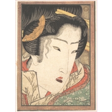 渓斉英泉: Rejected Geisha from Passions Cooled by Springtime Snow - メトロポリタン美術館