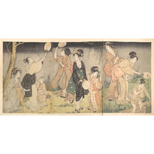 Kitagawa Utamaro: Women Catching Fireflies - Metropolitan Museum of Art