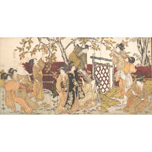 Kitagawa Utamaro: Picking Persimmons - Metropolitan Museum of Art