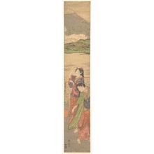 鳥居清長: Dance of the Beach Maidens - メトロポリタン美術館