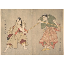 Utagawa Toyokuni I: Scene from an Unidentified Drama - Metropolitan Museum of Art