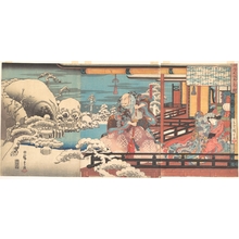 Utagawa Hiroshige: Taira no Kiyomori's Spectral Vision - Metropolitan Museum of Art