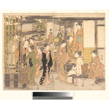 Katsukawa Shuncho: Parody of the Episode of the Third Princess (Modoki Onna San no Miya) - Metropolitan Museum of Art