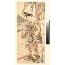 Ishikawa Toyonobu: Young Lady in Summer Attire - Metropolitan Museum of Art