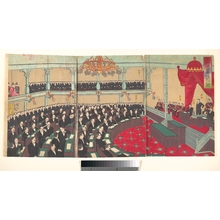Toyohara Chikanobu: The Imperial Assembly of the House of Peers - Metropolitan Museum of Art