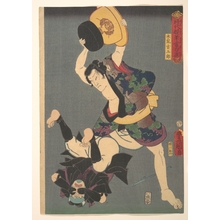 Utagawa Kunisada: Contemporary Rendition of a Rogue: Kinezumi Kichigorô - Metropolitan Museum of Art