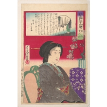 Tsukioka Yoshitoshi: Twenty-Four Hours at Shinyanagi: 12 Noon - Metropolitan Museum of Art