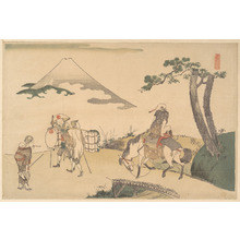 Katsushika Hokusai: The Top of Mount Fuji - Metropolitan Museum of Art