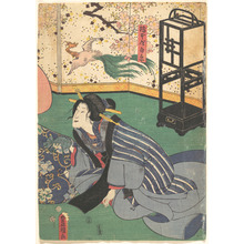 Unbetitelter japanischer Druck von Utagawa Kunisada, 歌川国貞 (Utagawa Kunisada (Japanese, 1786–1864))