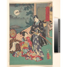 Unbetitelter japanischer Druck von Utagawa Kunisada, 歌川国貞 (Utagawa Kunisada (Japanese, 1786–1864))