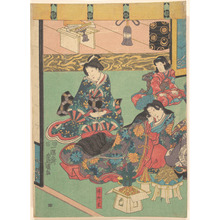 Unbetitelter japanischer Druck von Utagawa Kunisada, 歌川国貞 (Utagawa Kunisada (Japanese, 1786–1864))