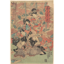 Unbetitelter japanischer Druck von Utagawa Kunisada, 歌川国貞 (Utagawa Kunisada (Japanese, 1786–1864))