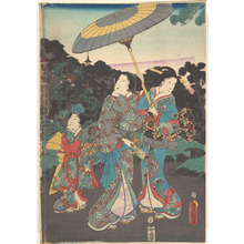 Utagawa Kunisada, 歌川国貞 (Utagawa Kunisada (Japanese, 1786–1864))による無題の浮世絵