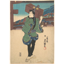 Unbetitelter japanischer Druck von Utagawa Kunisada, 歌川国貞 (Utagawa Kunisada (Japanese, 1786–1864))