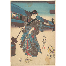 Unbetitelter japanischer Druck von Utagawa Kunisada, 歌川国貞 (Utagawa Kunisada (Japanese, 1786–1864))