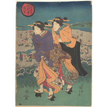 Unbetitelter japanischer Druck von Utagawa Kunisada, 歌川国貞 (Utagawa Kunisada (Japanese, 1786–1864))