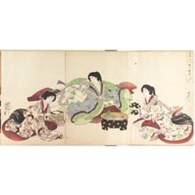 Toyohara Chikanobu: Chiyoda Castle (Album of Women) - Metropolitan Museum of Art