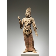 Unknown: Attendant Bodhisattva - Metropolitan Museum of Art