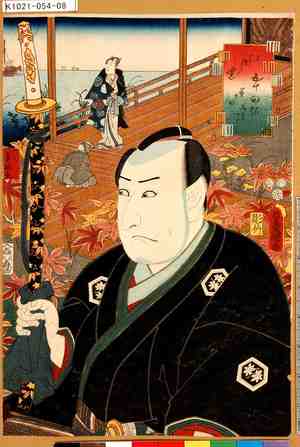 Utagawa Kunisada: 「江戸紫五十四帖 第十四 みをつくし」 - Tokyo Metro Library 