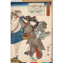 Utagawa Kuniyoshi: 「賢女烈婦伝」 「金女」 - Tokyo Metro Library 