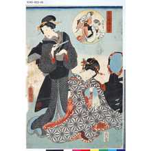 Utagawa Kunisada: 「忠臣蔵絵兄弟」 「九段目」 - Tokyo Metro Library 