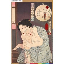 Toyohara Kunichika: 「見立昼夜廿四時之内」 「午前三時」 - Tokyo Metro Library 