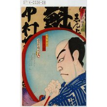 Toyohara Kunichika: 「当世形俗衣揃」「明智楽屋 中村芝翫」 - Tokyo Metro Library 