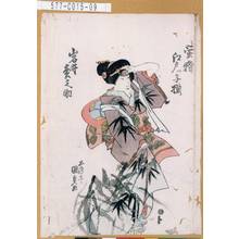 Utagawa Kunisada: 「蛍狩江戸ッ子揃 岩井松之助」 - Tokyo Metro Library 