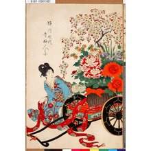 Toyohara Chikanobu: 「◆FABA◆川時代貴婦人之図」 - Tokyo Metro Library 