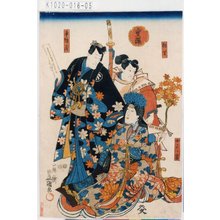 Utagawa Kunisada: 「重陽」「女三ノ宮」「仕丁」「平惟茂」 - Tokyo Metro Library 