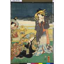 Estampe japonaise "-" par Utagawa Kunisada II, 二代歌川国貞 (国貞<2>)