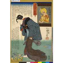 Utagawa Kuniyoshi: 「妙でんす十六利勘」 「ニ」「我慢損者」 - Tokyo Metro Library 