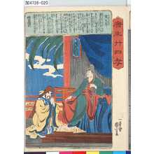 Utagawa Kuniyoshi: 「唐土廿四孝」 「漢文帝」 - Tokyo Metro Library 