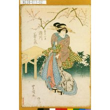 Utagawa Toyokuni I: 「芸者小糸 瀬川菊之丞」 - Tokyo Metro Library 