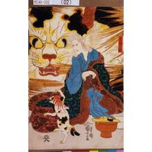 歌川国芳: 「古猫之怪」 - 東京都立図書館