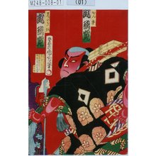Toyohara Kunichika: 「＃かん平 嵐璃寛」「葛の葉狐 嵐璃寛」 - Tokyo Metro Library 