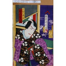 Toyohara Chikanobu: 「阿部の保名 助高屋高助」 - Tokyo Metro Library 