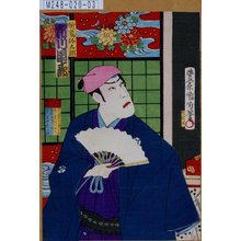 Toyohara Kunichika: 「柳島弥太郎 市川団十郎」 - Tokyo Metro Library 