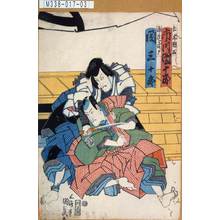 Utagawa Kunisada: 「仁木弾正 市川団十郎」「渡辺民部 関三十郎」 - Tokyo Metro Library 