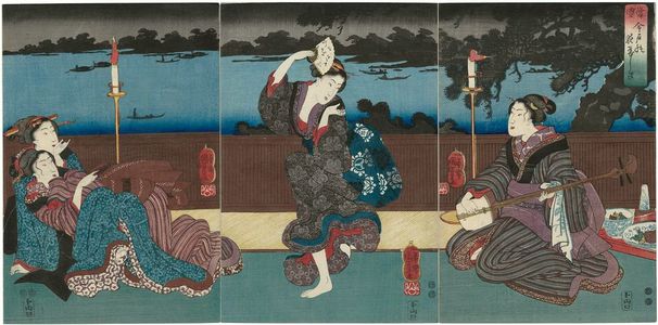 Utagawa Kuniyoshi: (Tôsei Imado no...) - Museum of Fine Arts