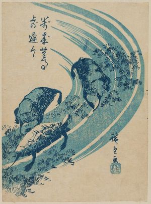 Utagawa Hiroshige: Turtles - Museum of Fine Arts