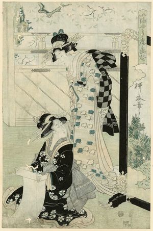Hishikawa Ryûkoku: A Painting Party in the Modern Style (Imayô sekiga asobi) - Museum of Fine Arts