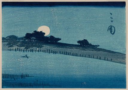 歌川広重: Mimeguri, from the series Cutout Pictures of Famous Places in Edo (Edo meisho harimaze zue) - ボストン美術館