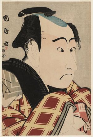 歌川国政: Actor Ichikawa Danjûrô VI - ボストン美術館