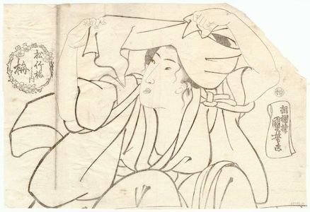 Utagawa Kuniyoshi: Ume, Shôchikubai no uchi - Museum of Fine Arts